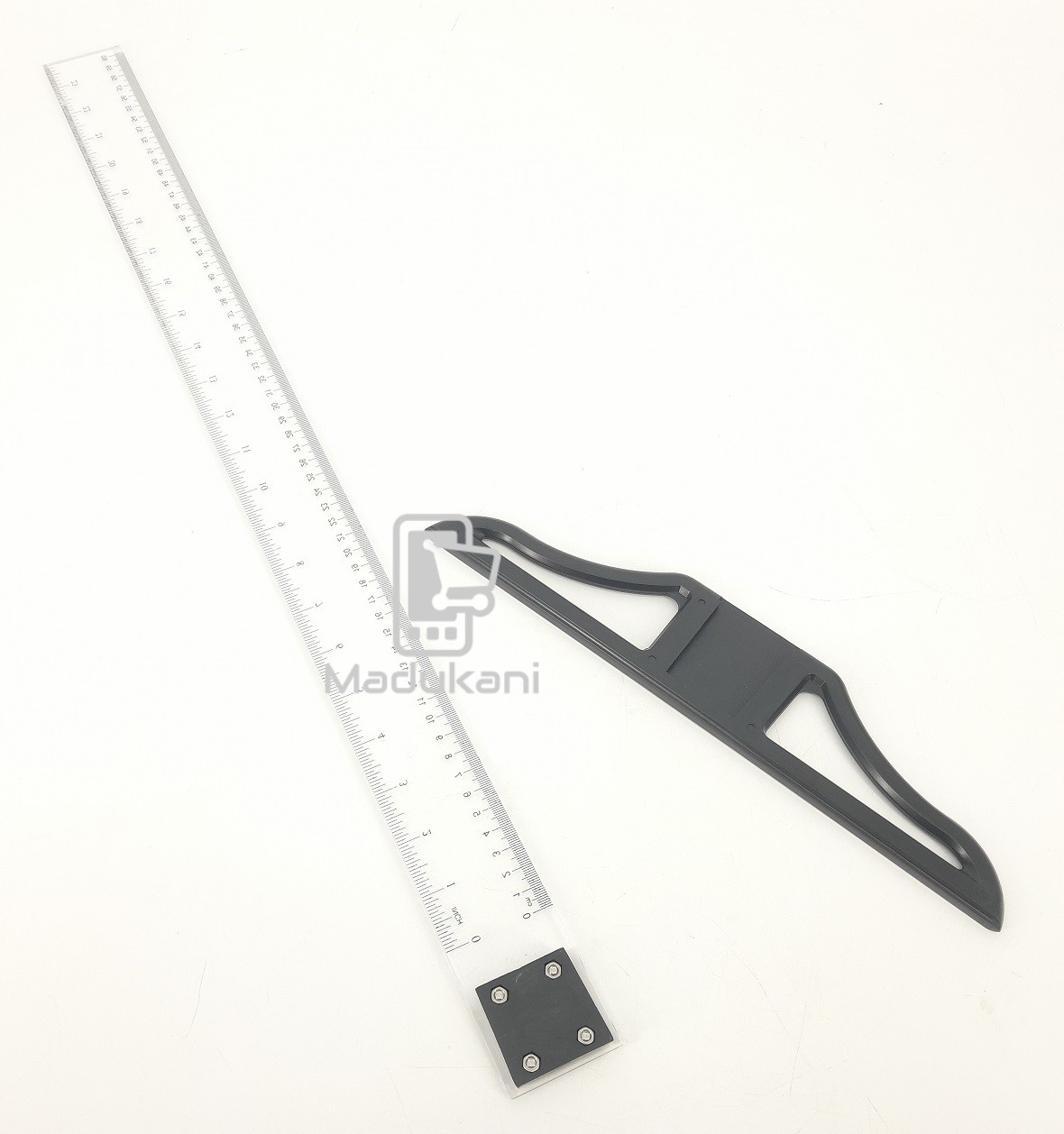 Technical Drawing T Square, 60cm, Clear, with Detachable Head
